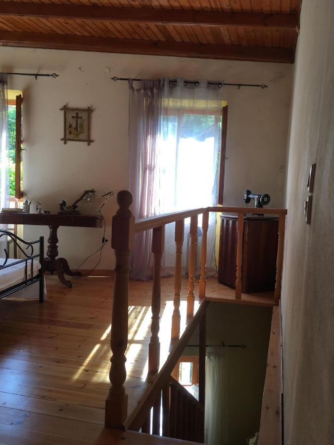 Country Traditional House In Corfu Village, Greece Sinarádes