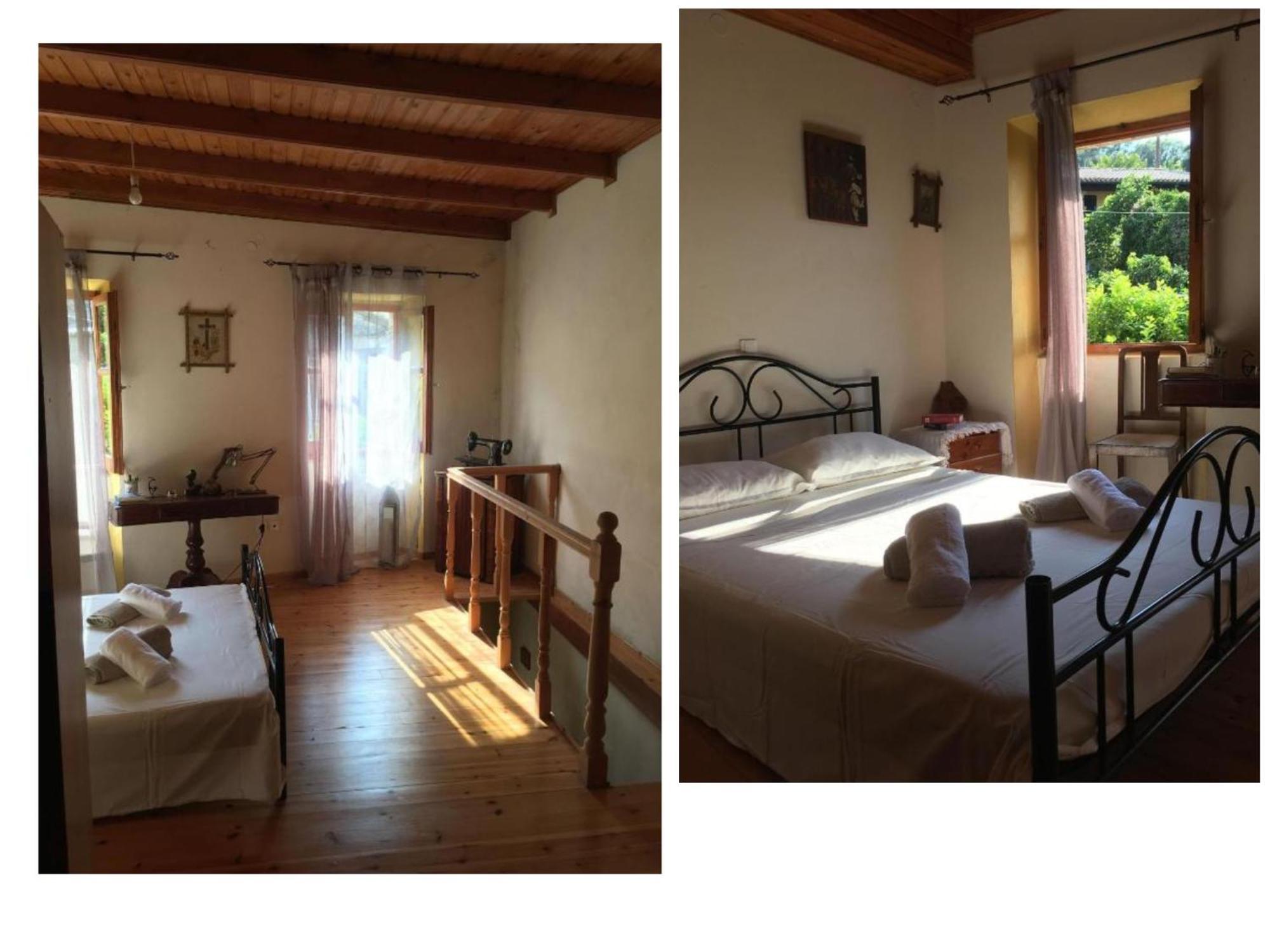 Country Traditional House In Corfu Village, Greece Kır Evi